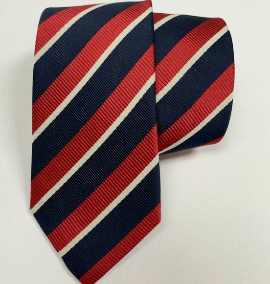 Gucci Striped Pimentone Tie - Picture 1 of 5